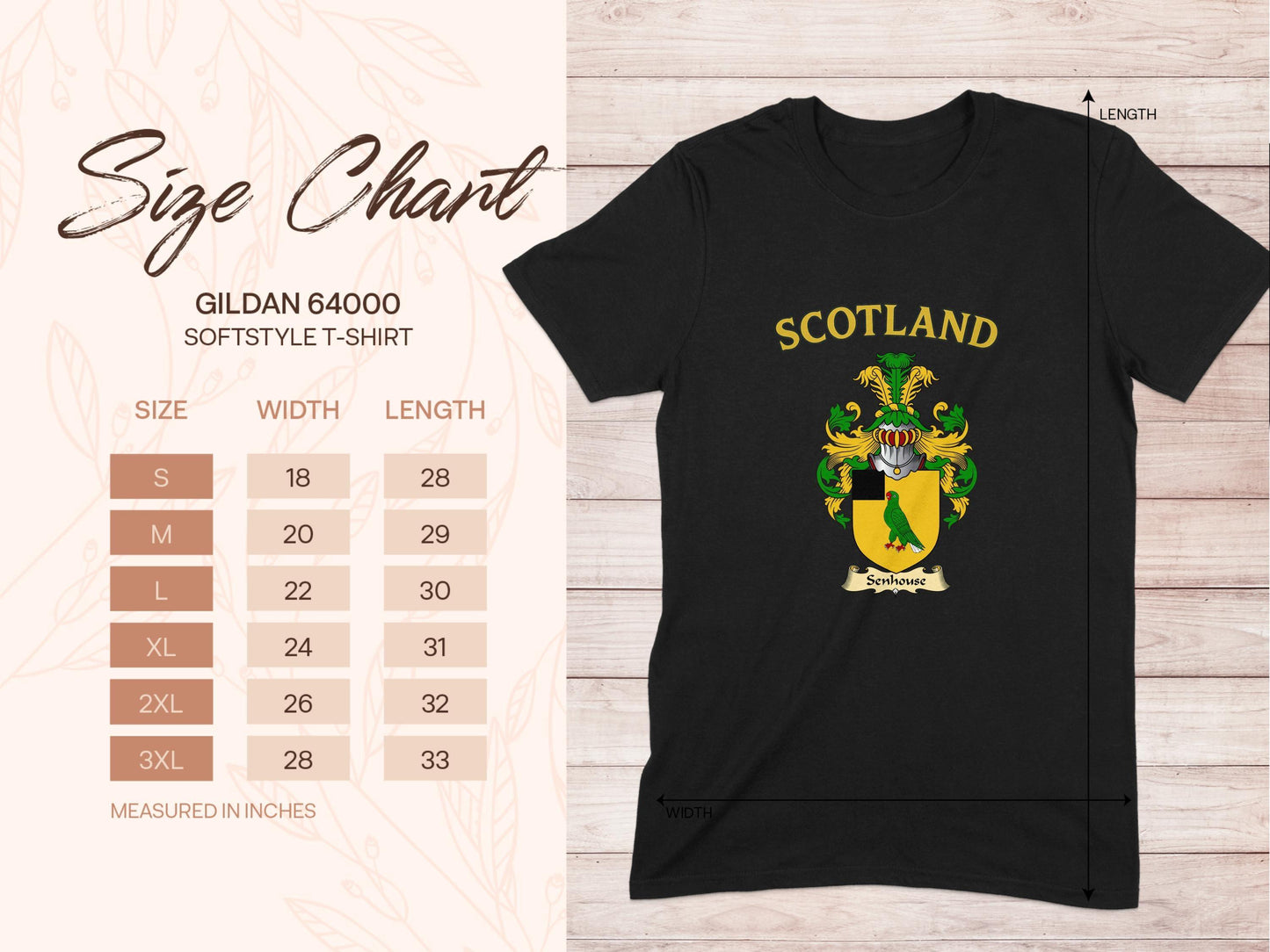 Senhouse Clan Family Crest Scotland T-Shirt - Celtic Ancestry Gifts