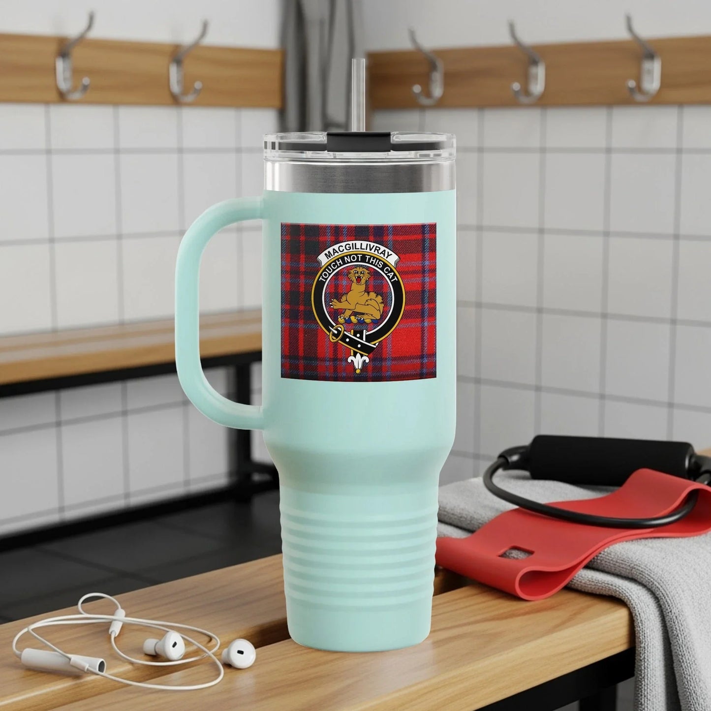 MacCullivray Clan Crest Travel Mug Drinkware product
