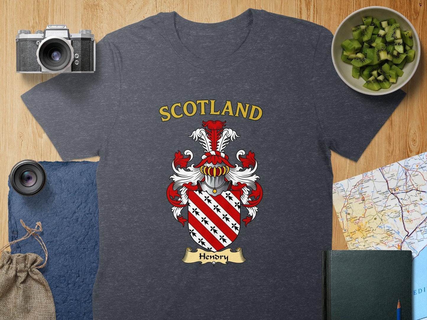 Scotland Heritage Crest Emblem Graphic T-Shirt product