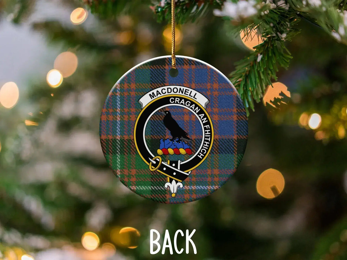 Macdonell Cragan An Fhithich Christmas Ornament product