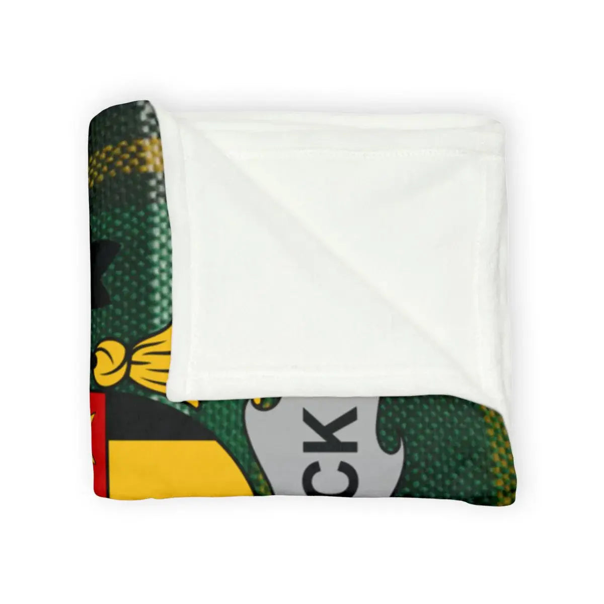 Cozy White and Patterned Large Size Blanket Product