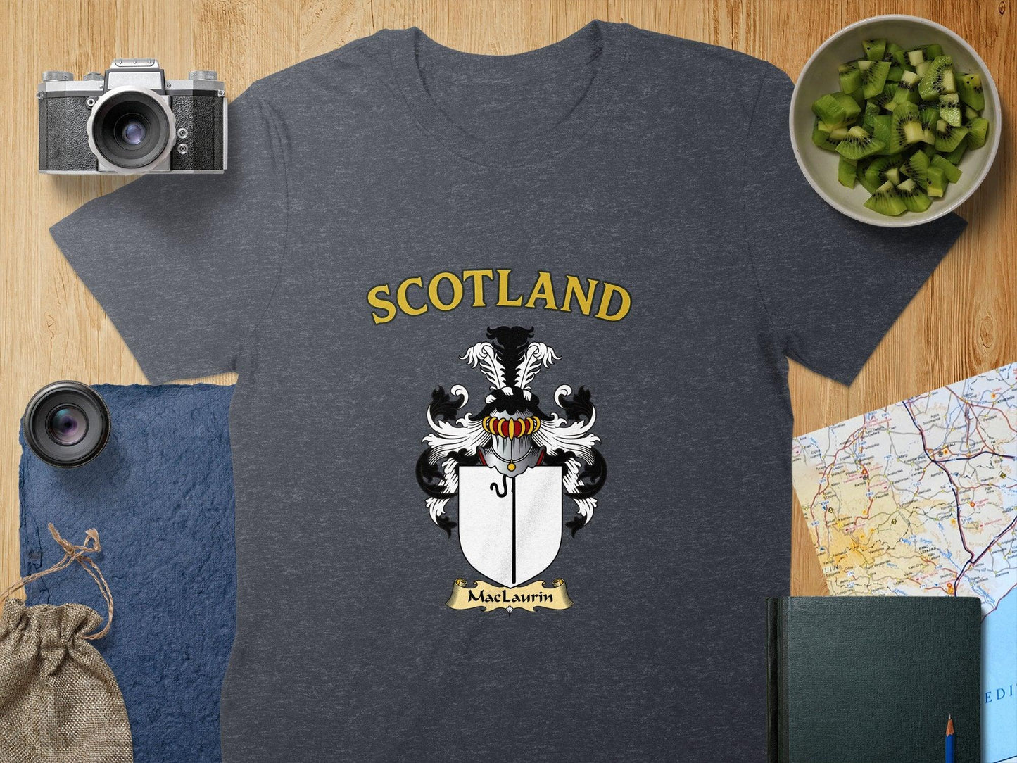 Scotland MacLaurin Crest Graphic T-shirt product