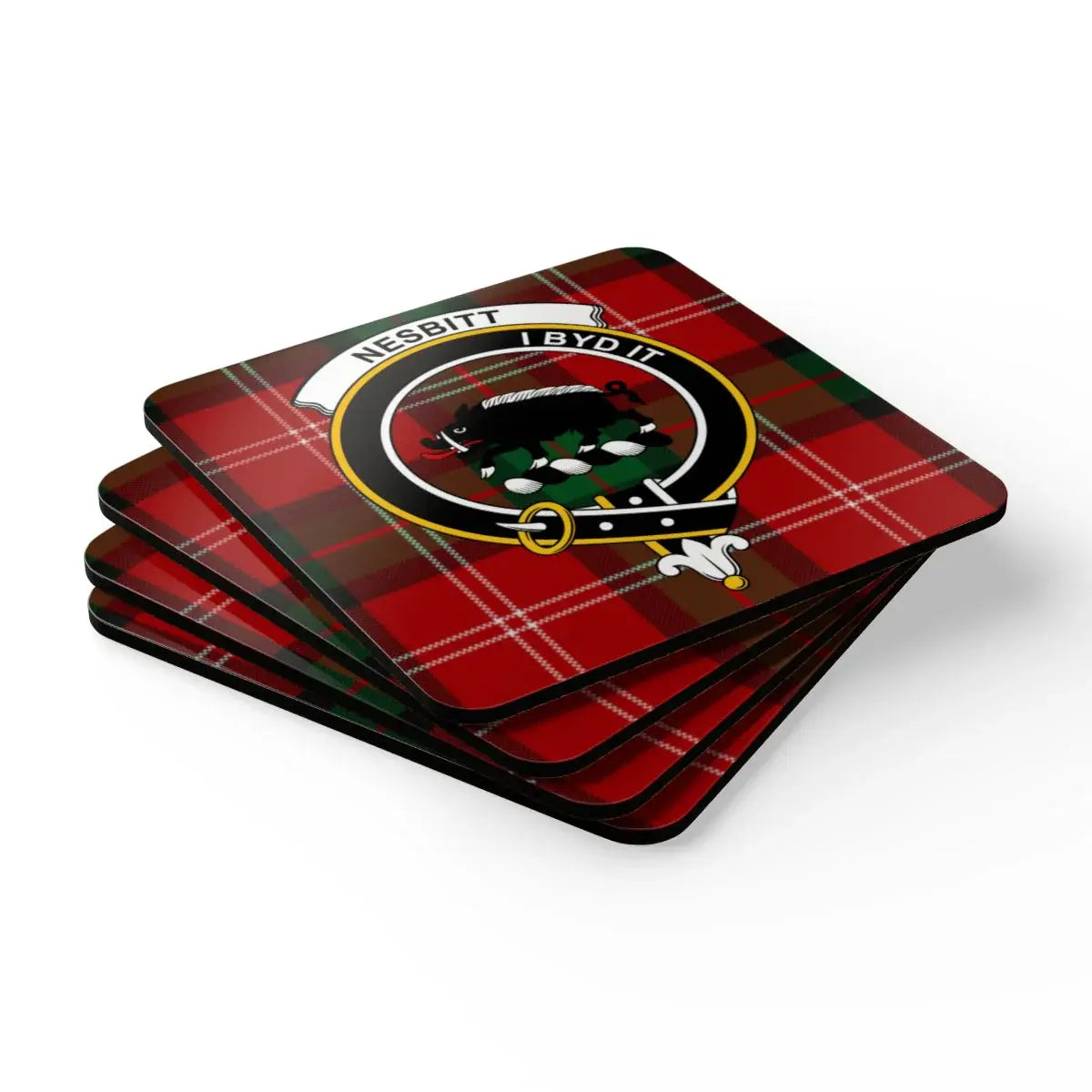 Nesbitt Byd It Clan Tartan Coasters Set Product
