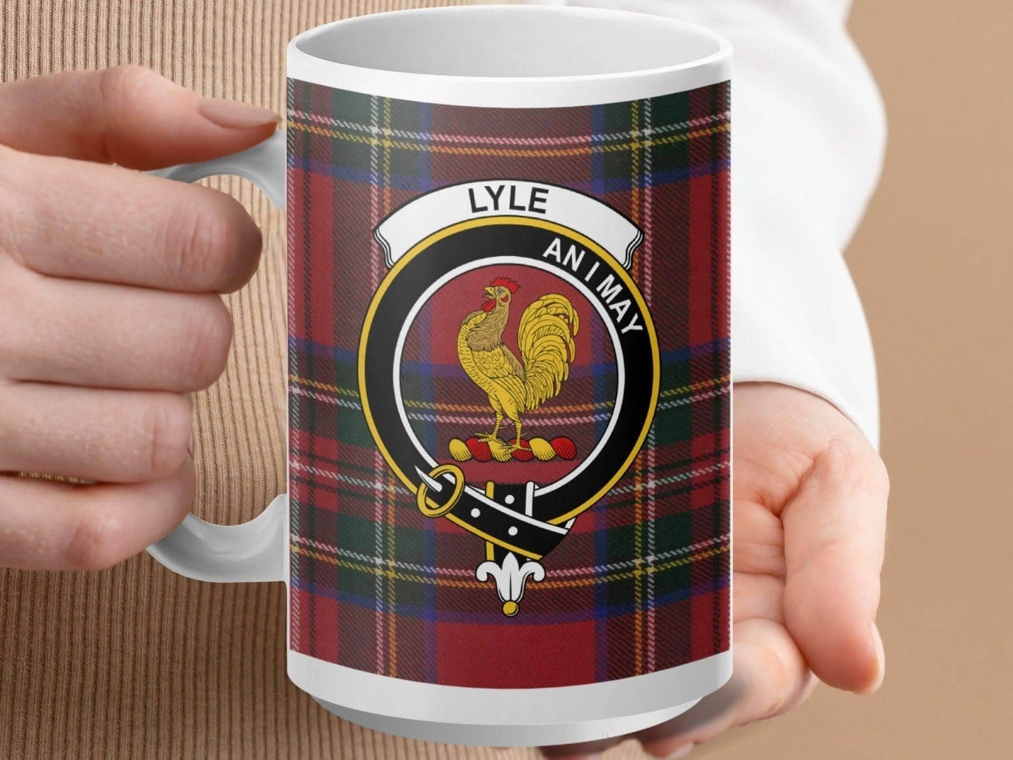 Lyle An I May Tartan Pattern Design Mug product