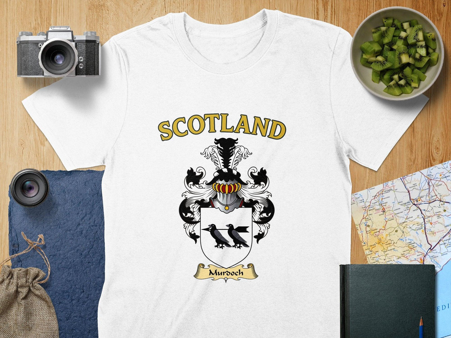 Scotland Murdoch Coat of Arms Graphic Tee product type