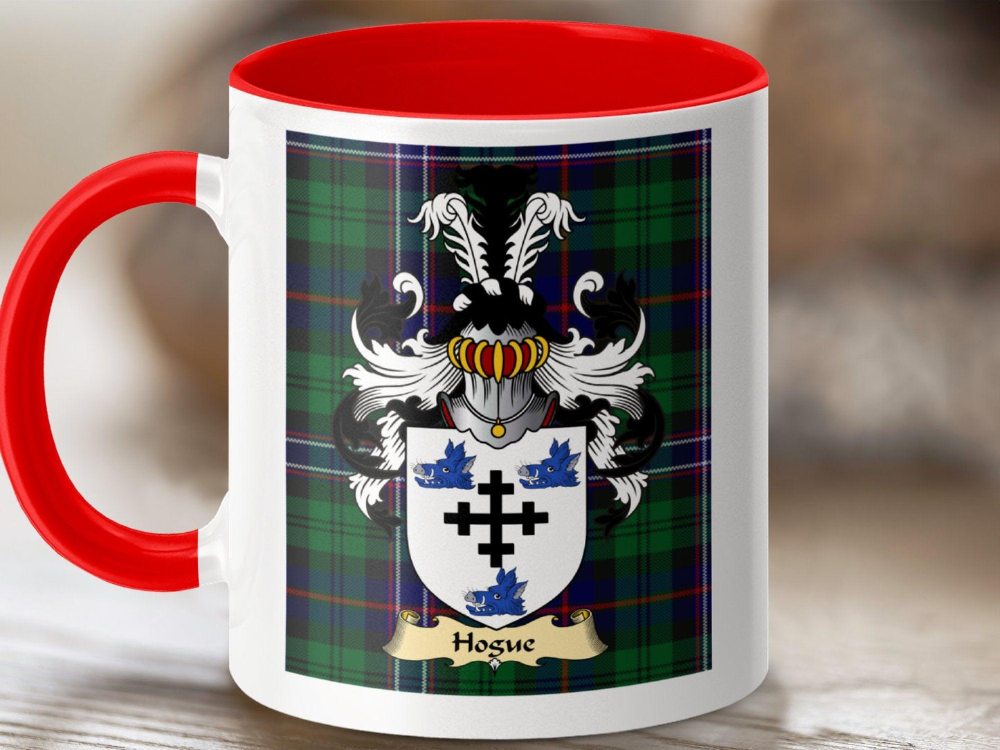 Hosue Clan Surname Coat Of Arms Scottish Mug - Celtic Ancestry Gifts