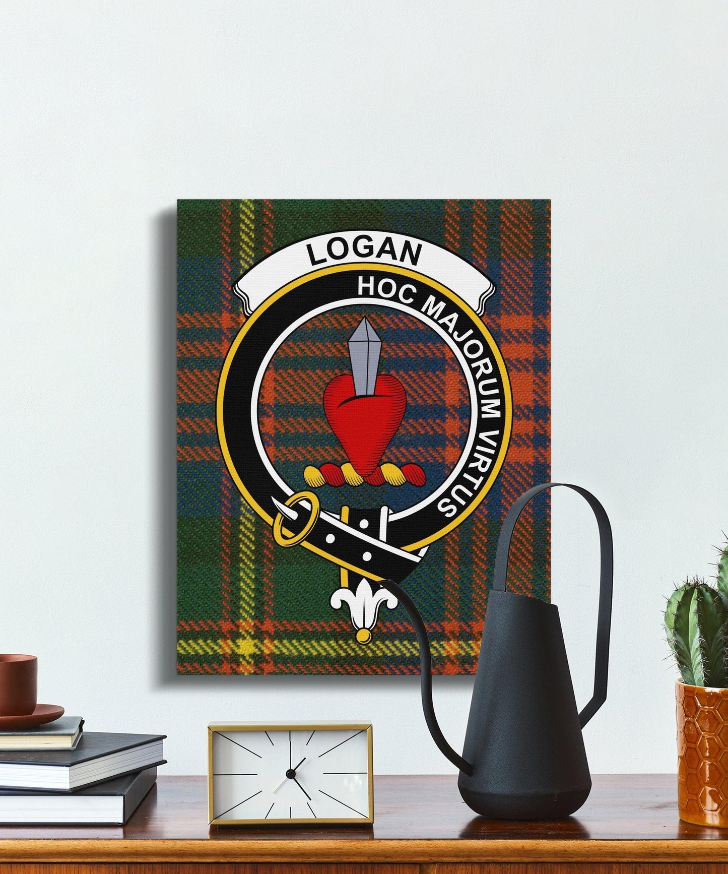 Logan Clan Crest Canvas Wall Art Decor product