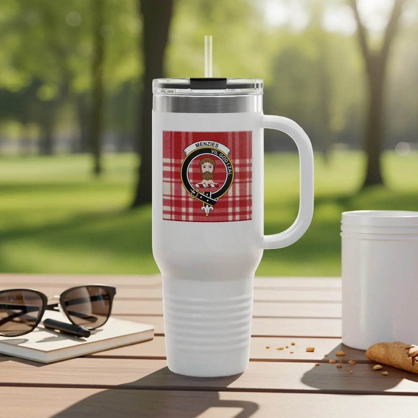 Menzies Clan Tartan Insulated Travel Tumbler product