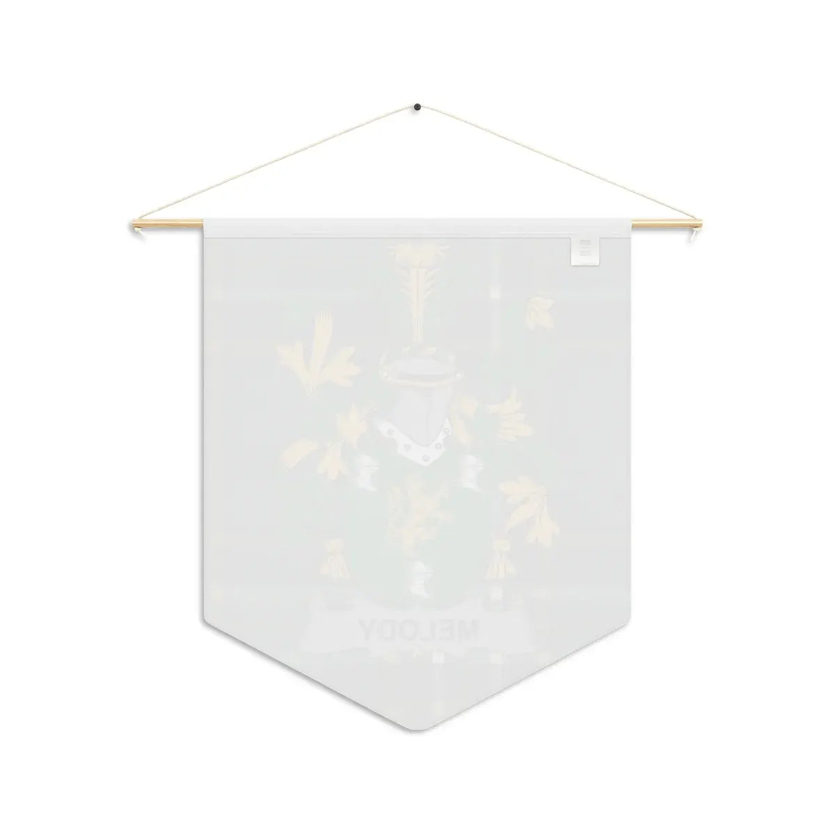Family Crest with Knight Design House Banner product