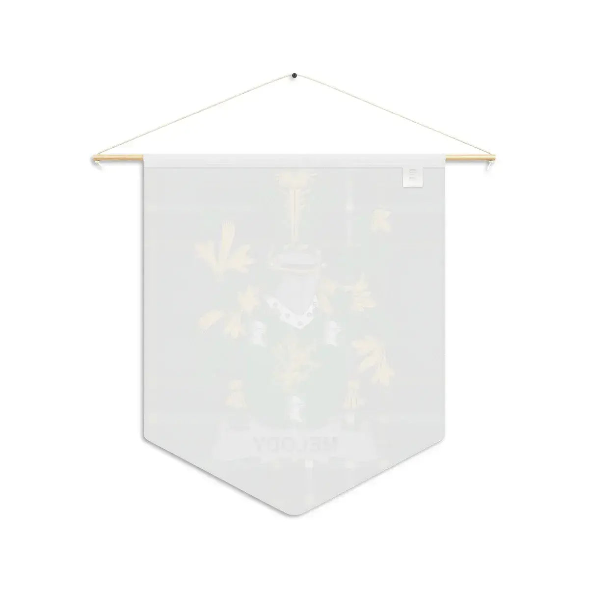 Family Crest with Knight Design House Banner product