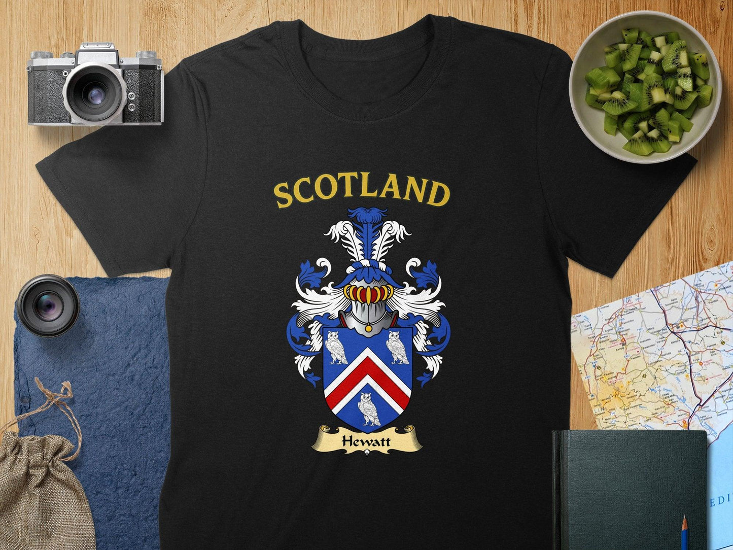 Scotland Hewatt Crest Graphic T-Shirt product type