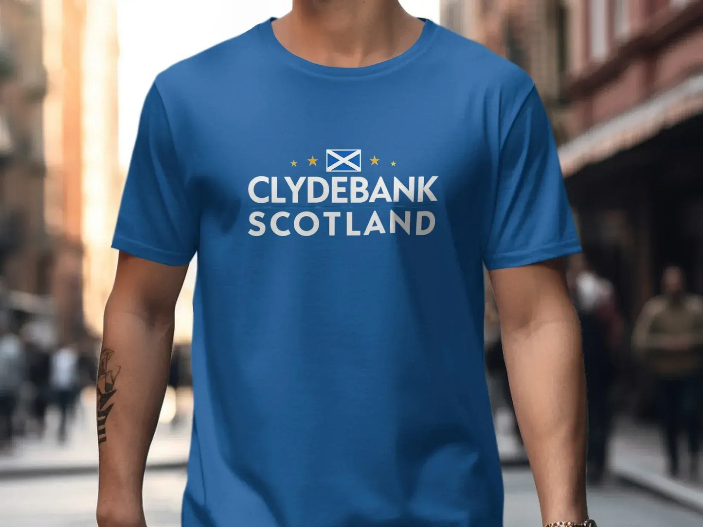 Clydebank Scotland Graphic Design T-shirt product type