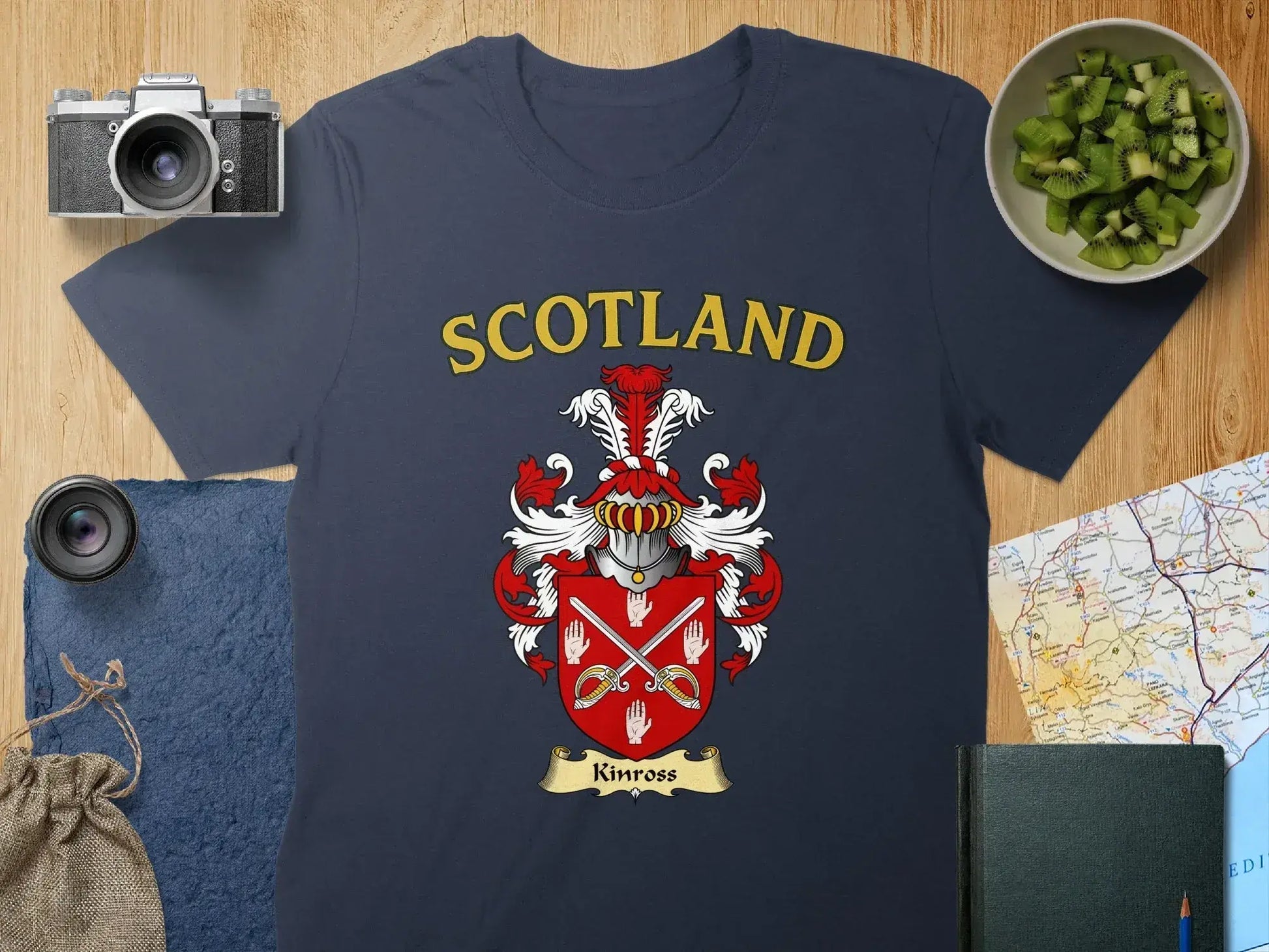 Scottish Clan Crest Scotland Kinross T-shirt product type