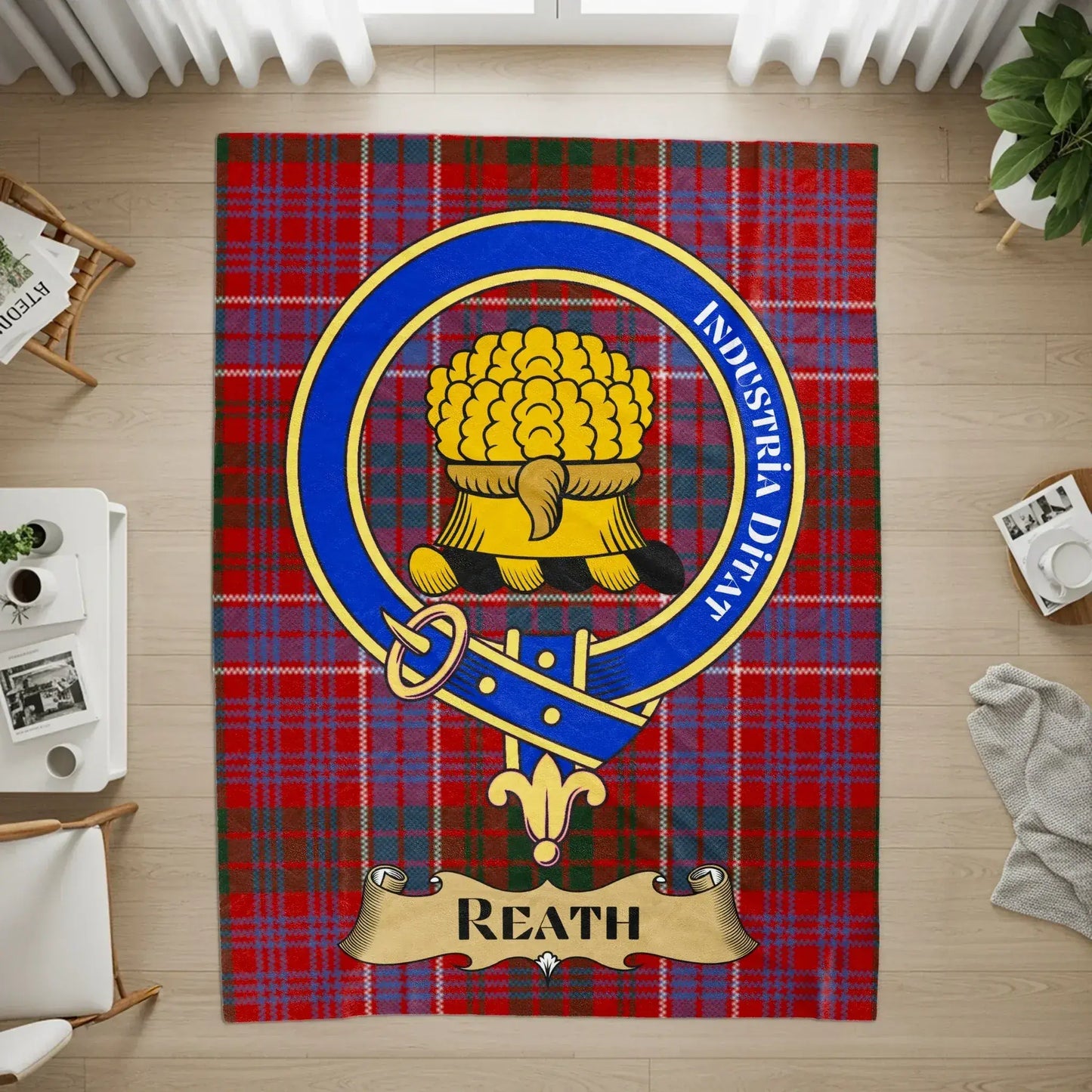 Industria Ditat Reath Scottish Tartan Rug product type