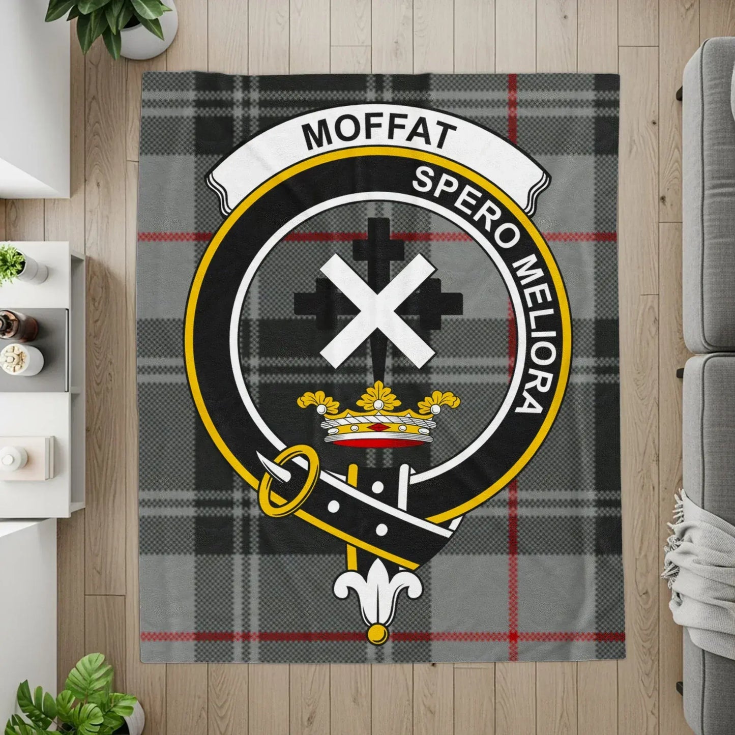Moffat Spero Meliora Tartan Blanket product