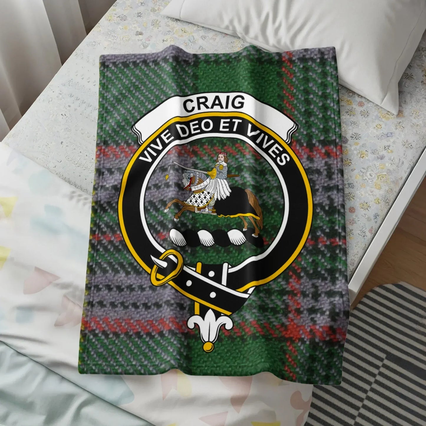 Vive Deo Et Vives Craig Emblem Blanket product