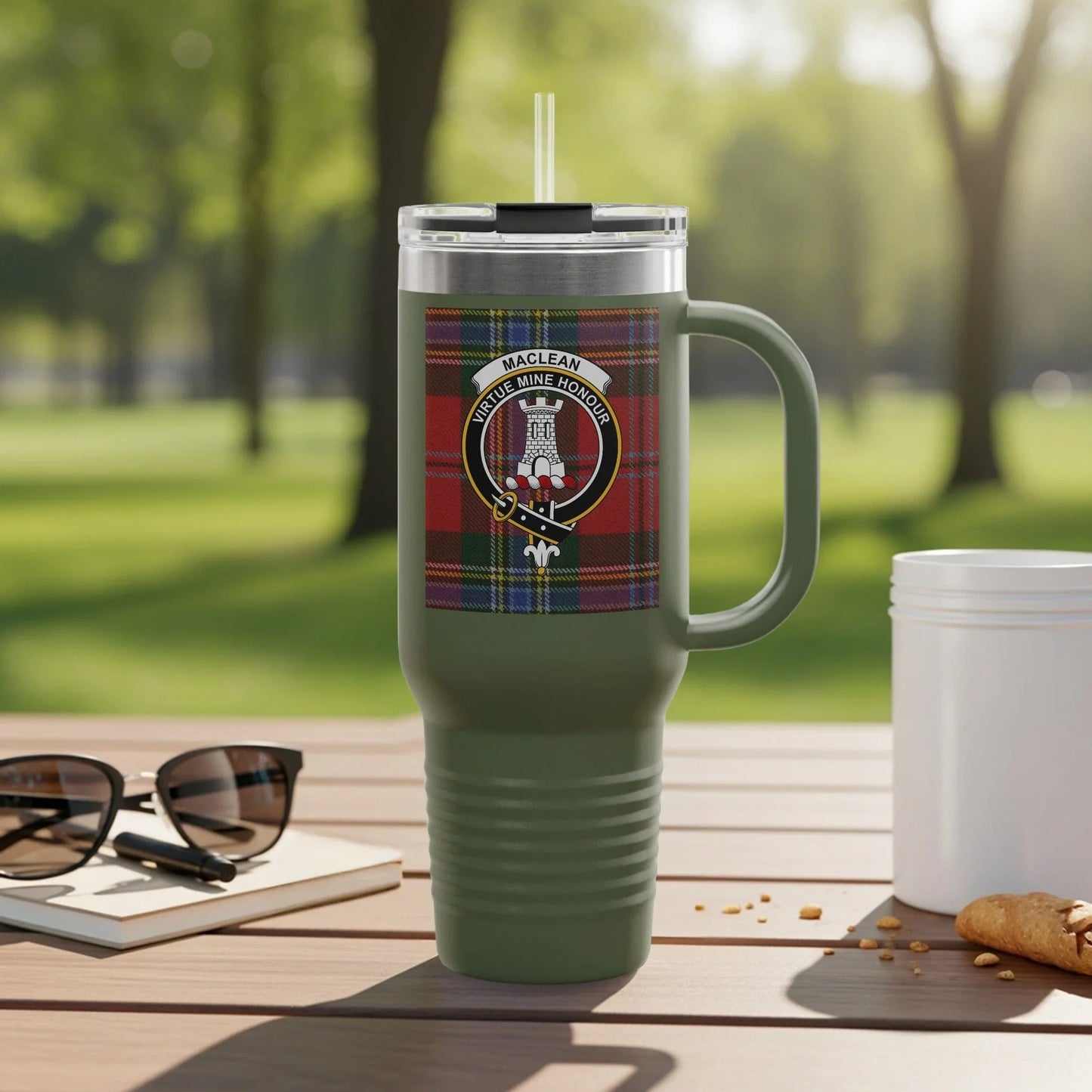 MacLean Pipe Band Travel Mug Creative Drinkware product