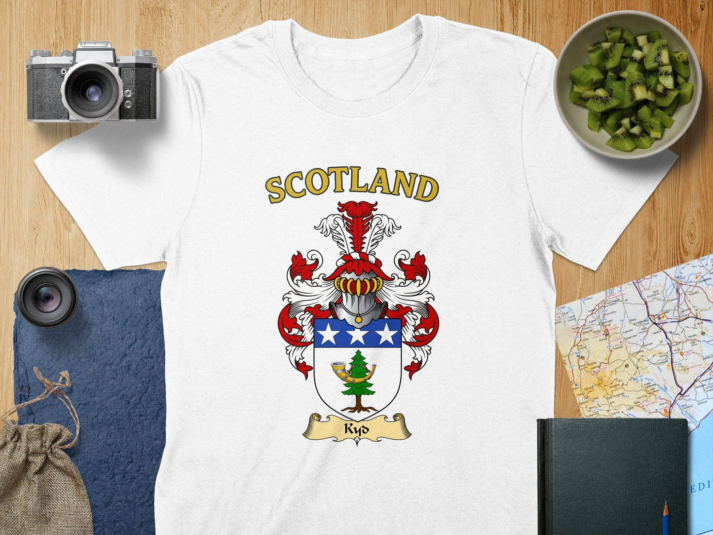 Scotland Coat of Arms Printed T-Shirt product type