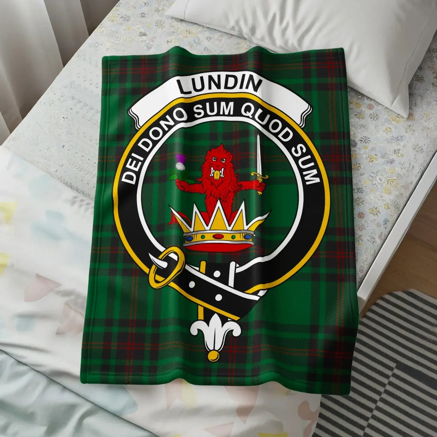 Highland Crest Printed Blanket for Cozy Home Decor product