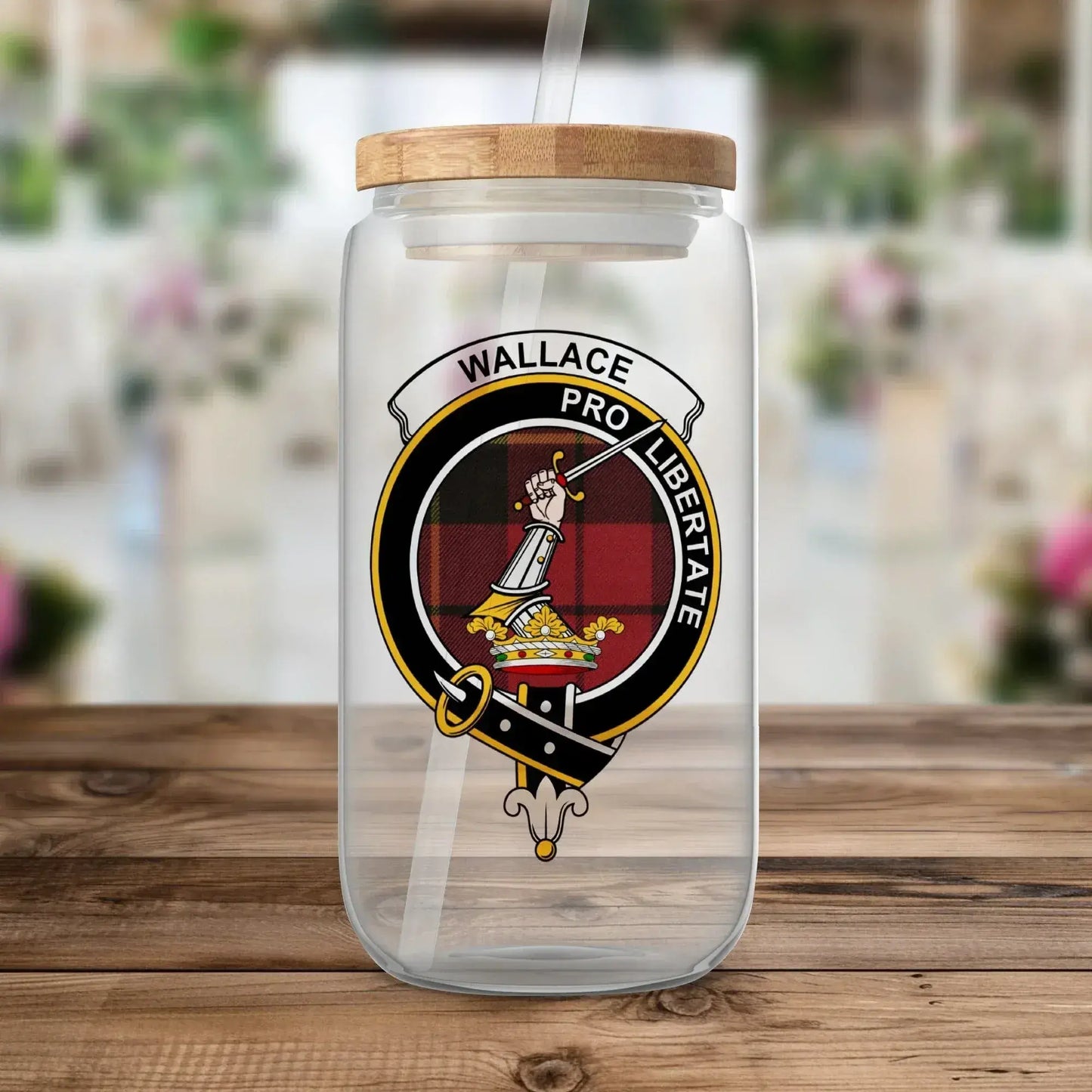 Wallace Pro Liberate Emblem Stylish Glass Cup product