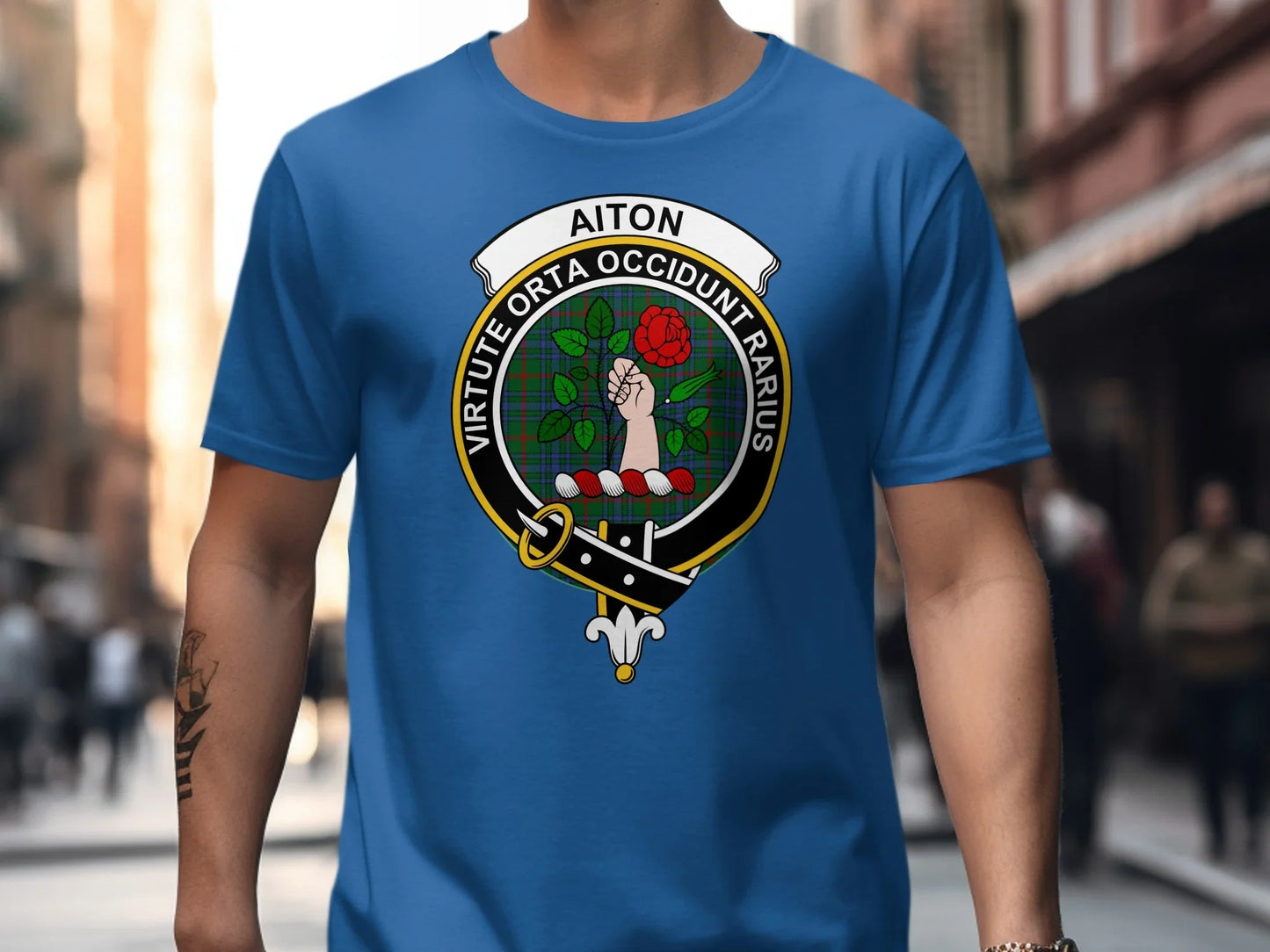 Virtute Orta Occidunt Rarius Aiton T-Shirt product type
