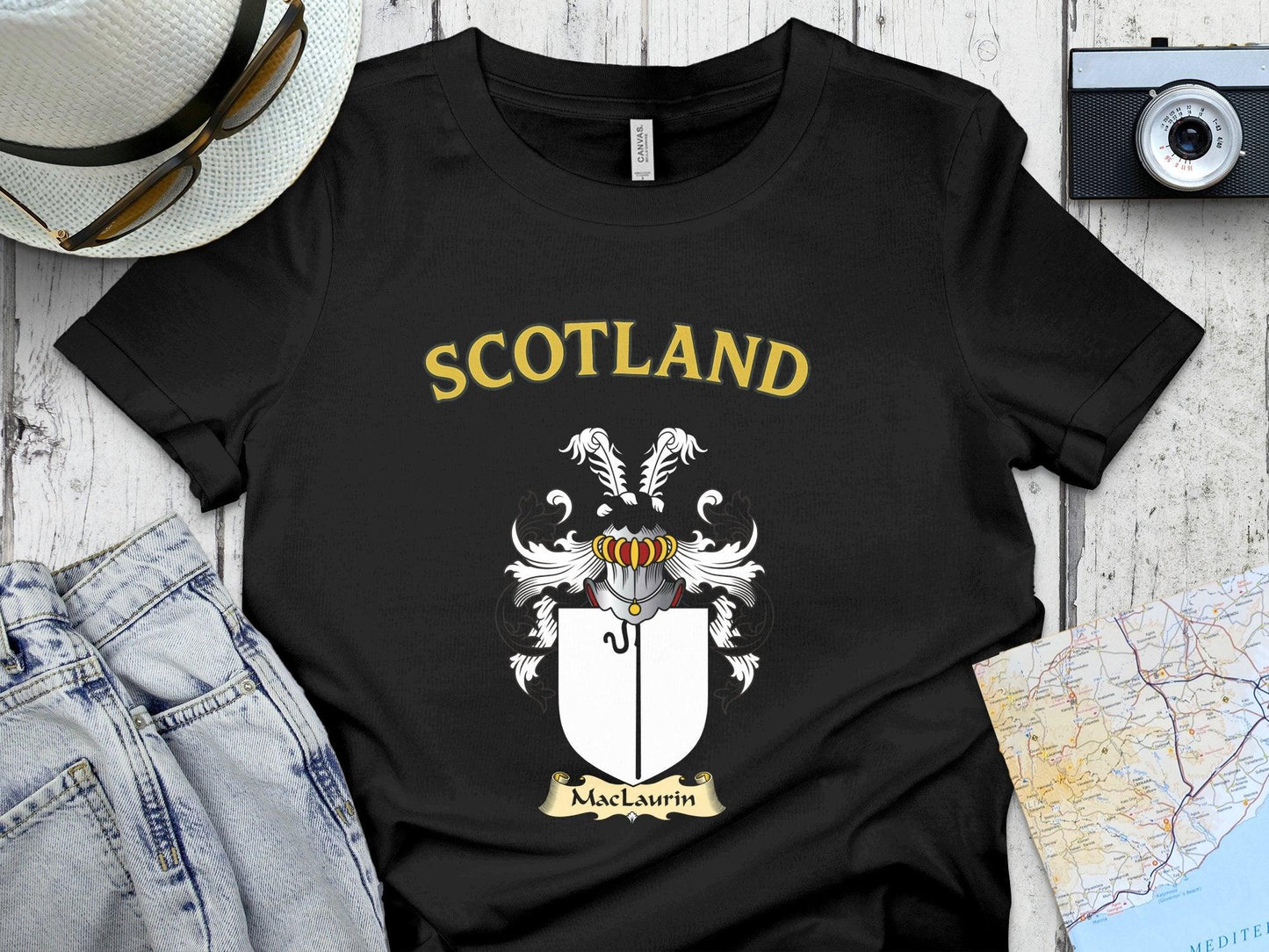 Scotland MacLaurin Crest Graphic Tee product