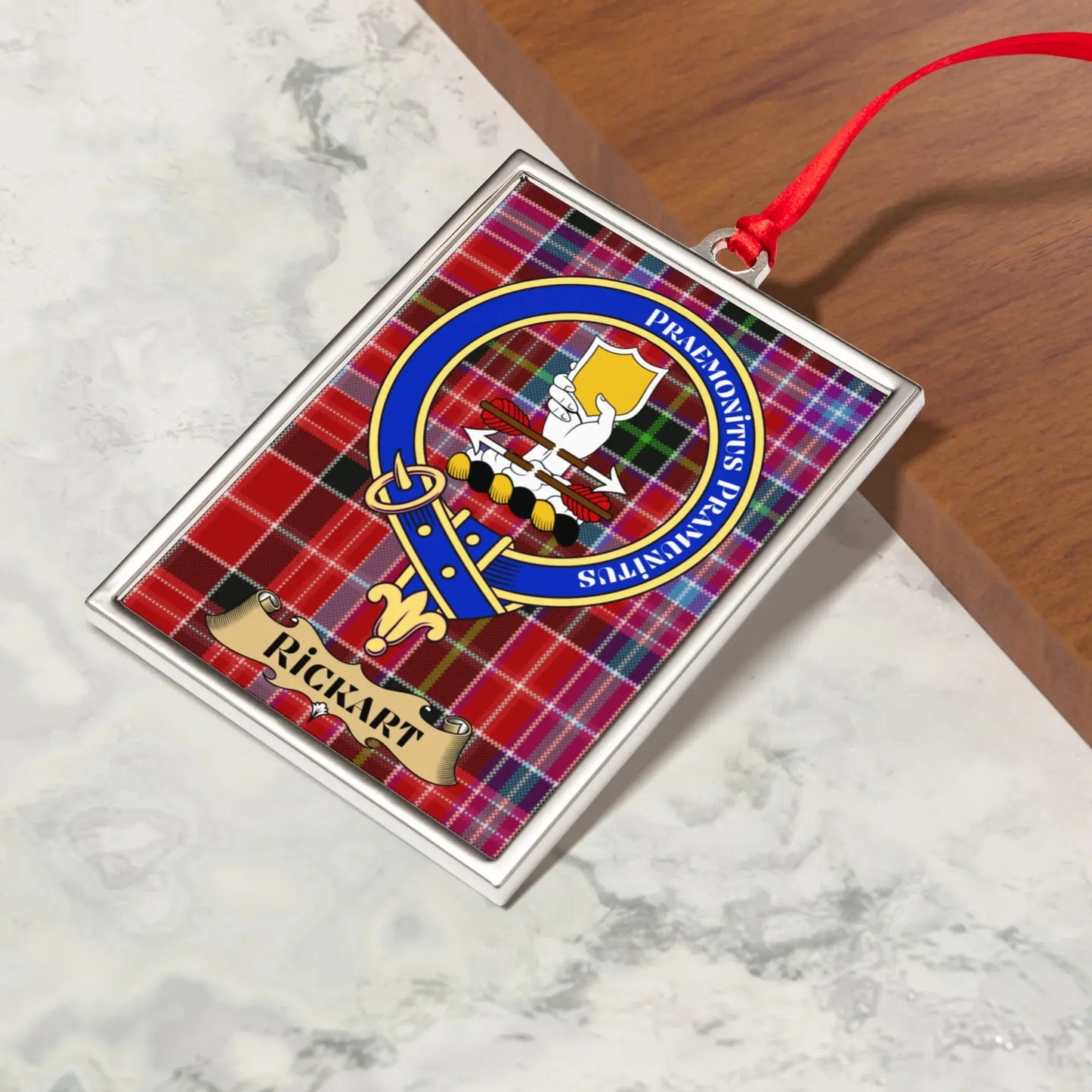 Customizable Rickart Clan Crest Plaid Pattern product