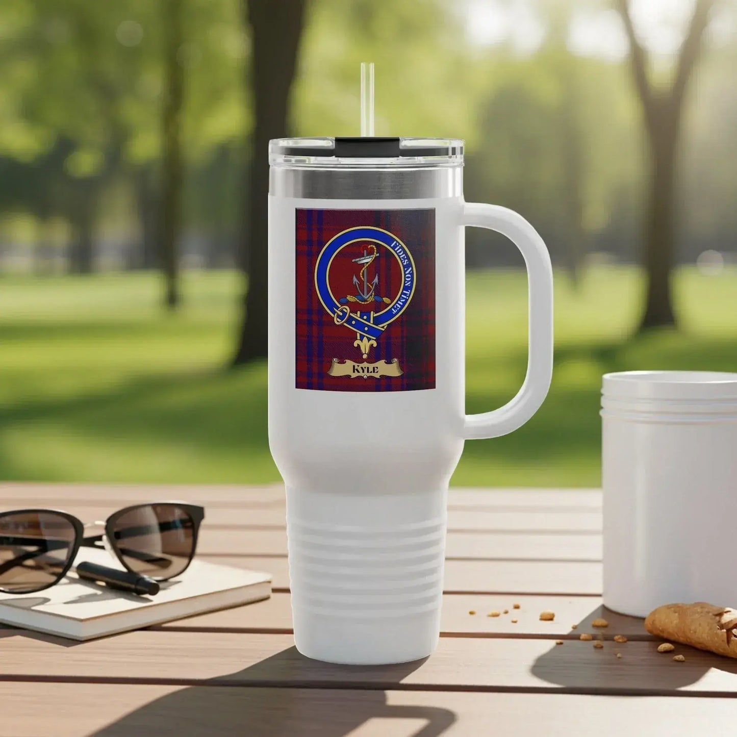 Scottish Clan Themed Travel Mug Beverage Holder product type