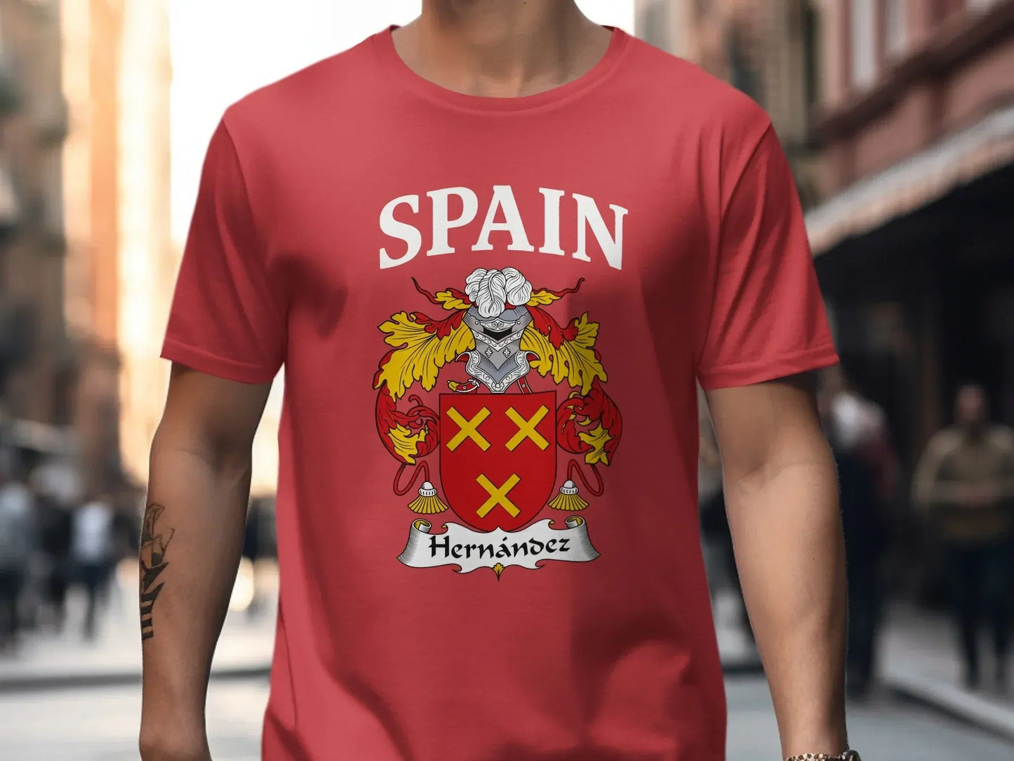 Spain Hernández Family Crest T-Shirt product