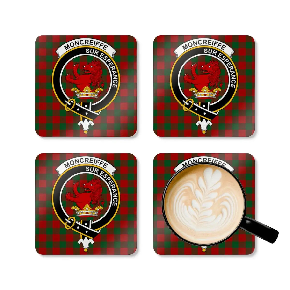 Moncreiffe Sur Esperance Checkered Coaster set product type