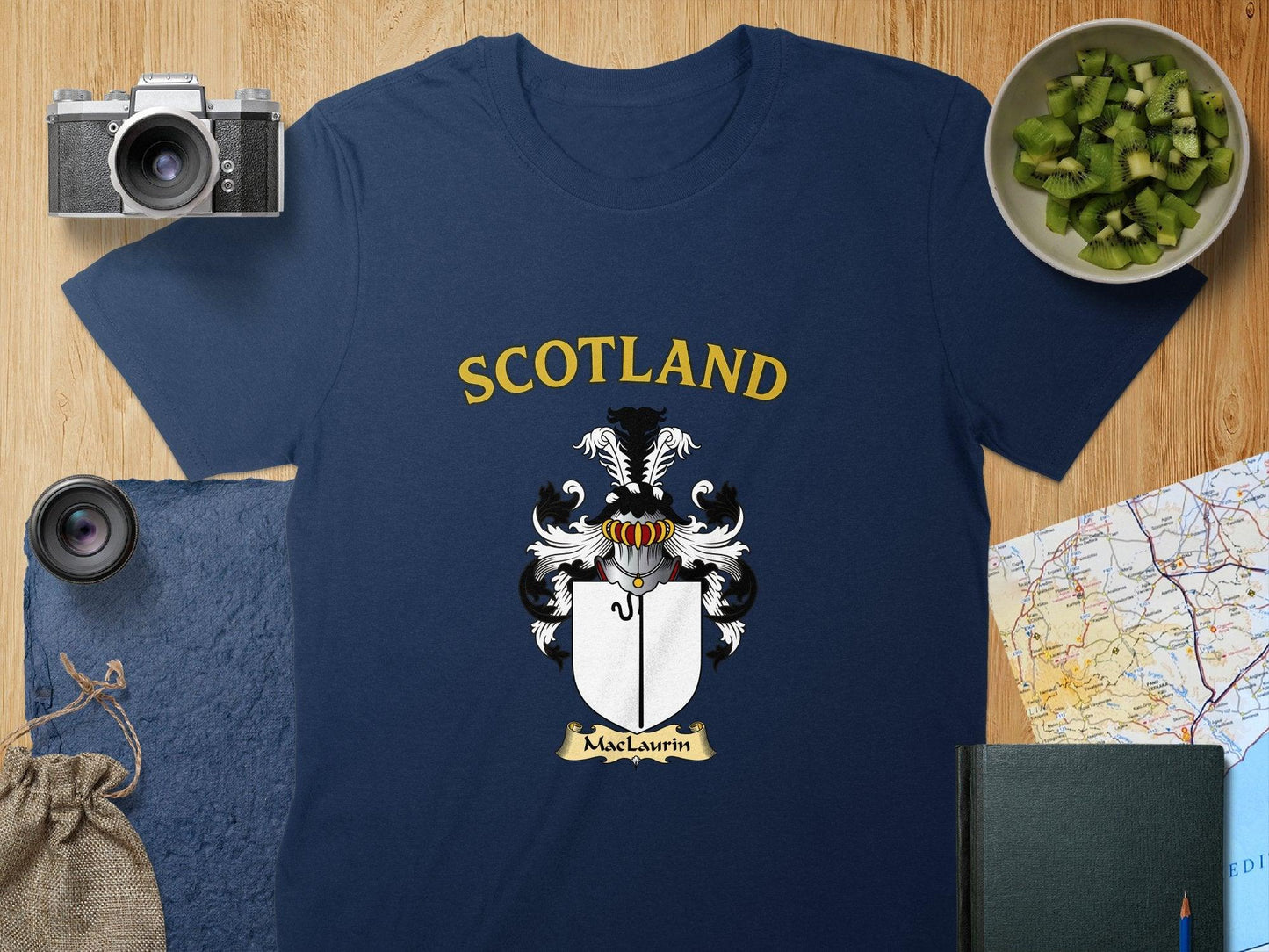 Scotland MacLaurin Family Crest T-shirt product