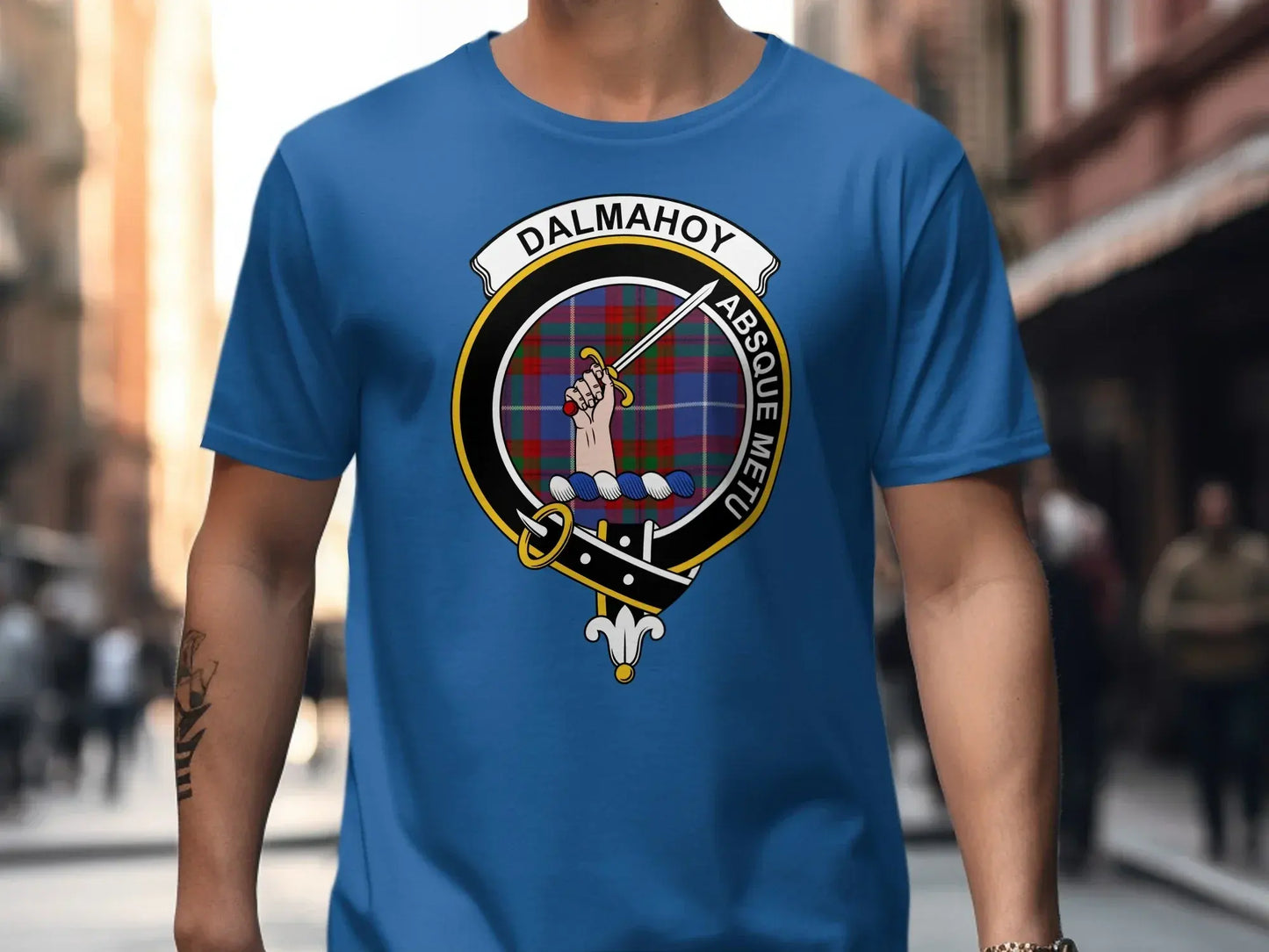 Dalmahoy Absque Metu Crest Design T-shirt product type