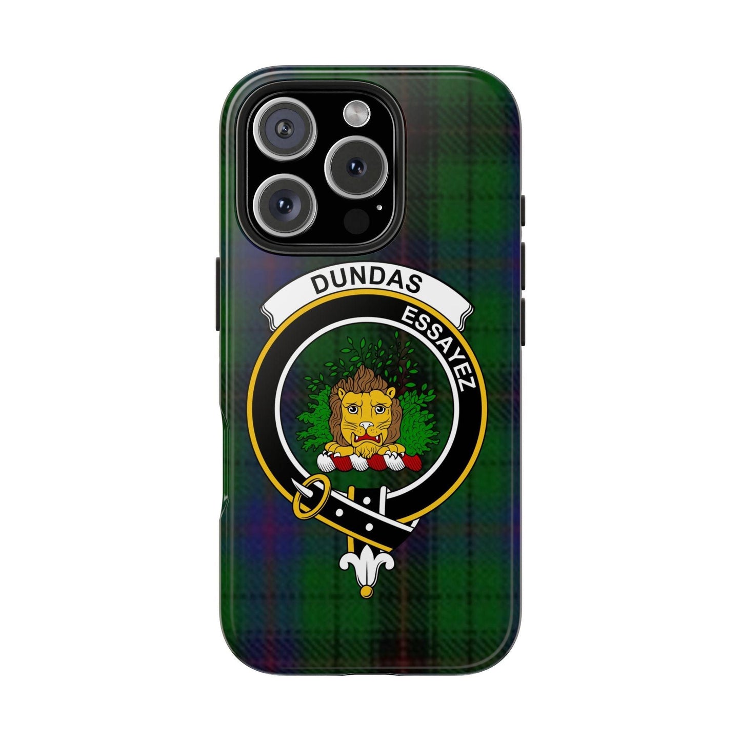 Dundas Clan Scottish Tartan Cell Phone Case - Celtic Ancestry Gifts