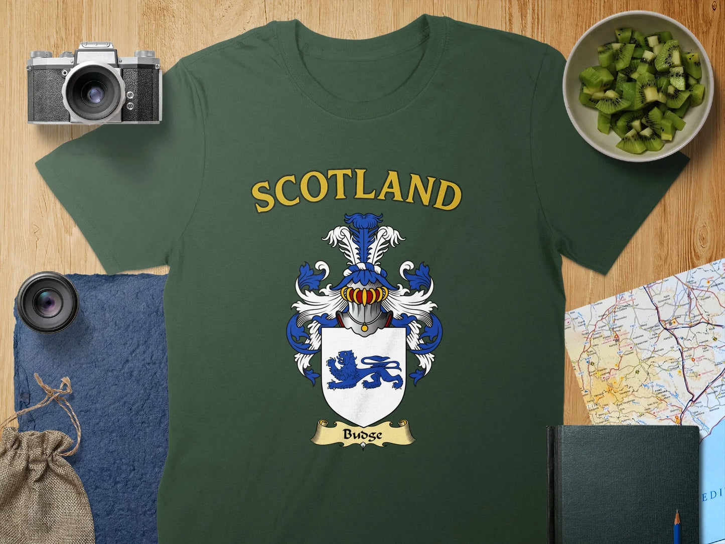 Scotland Family Crest Graphic T Shirt Unique Apparel product type