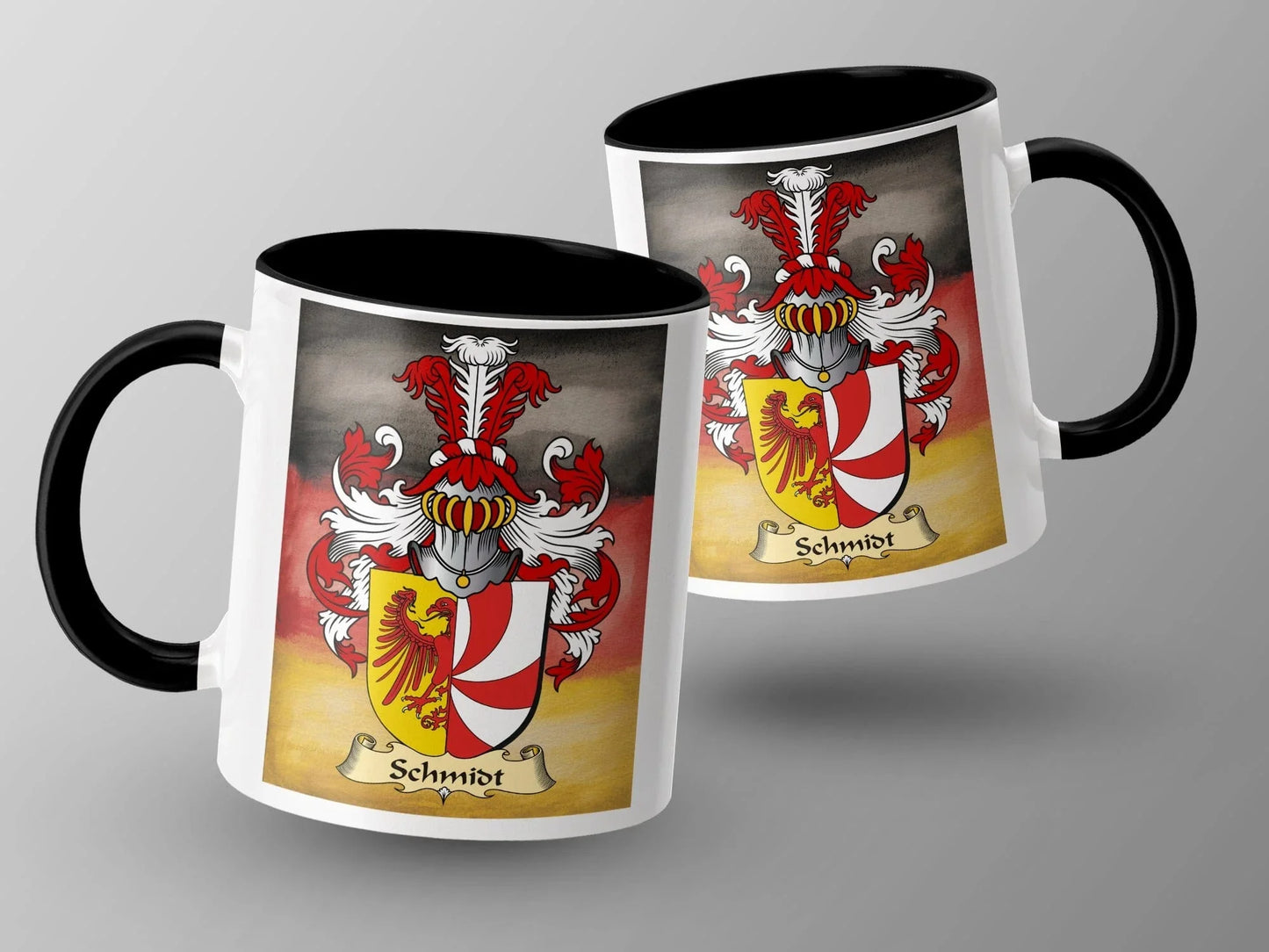 Schmidt Family Crest Design Custom Mug product type