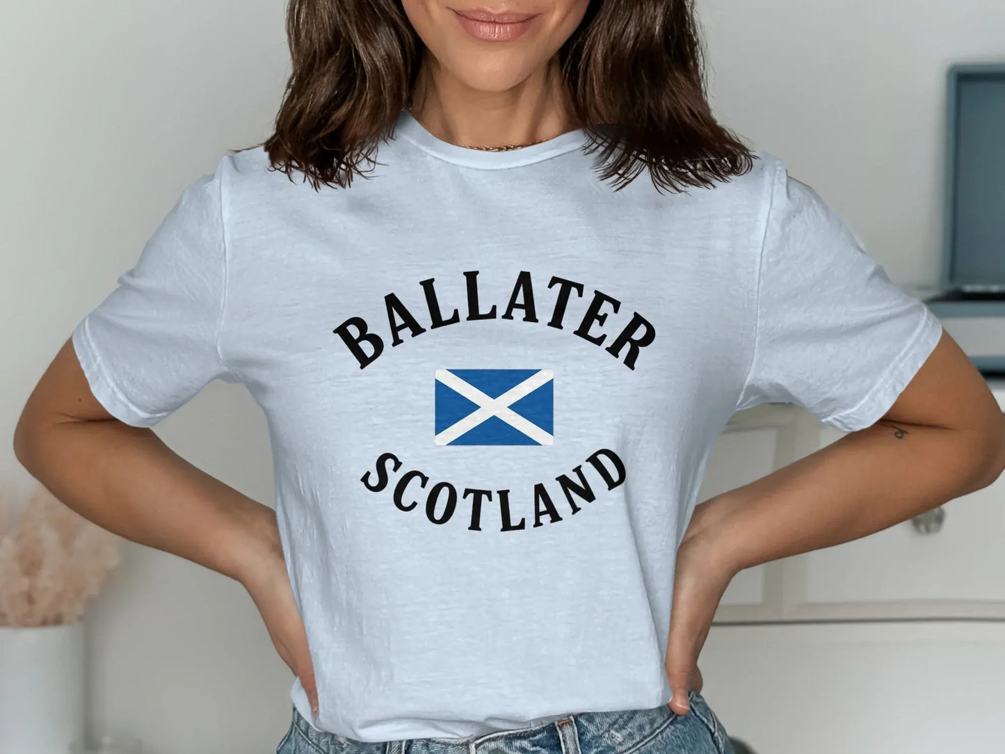 Ballater Scotland Graphic Tee Shirt Stylish Fashion product type