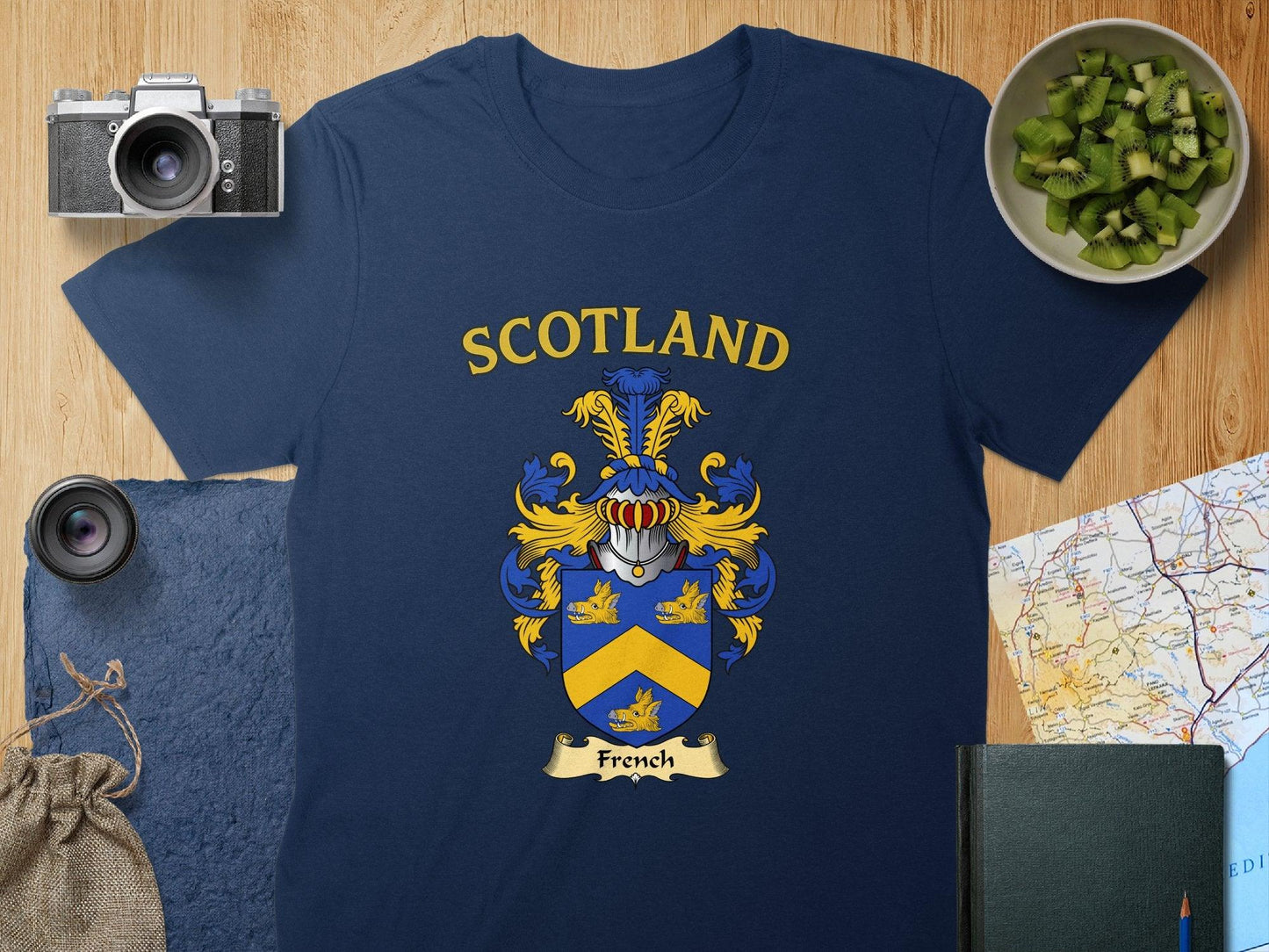 Scotland Family Coat of Arms Printed T-shirt product type