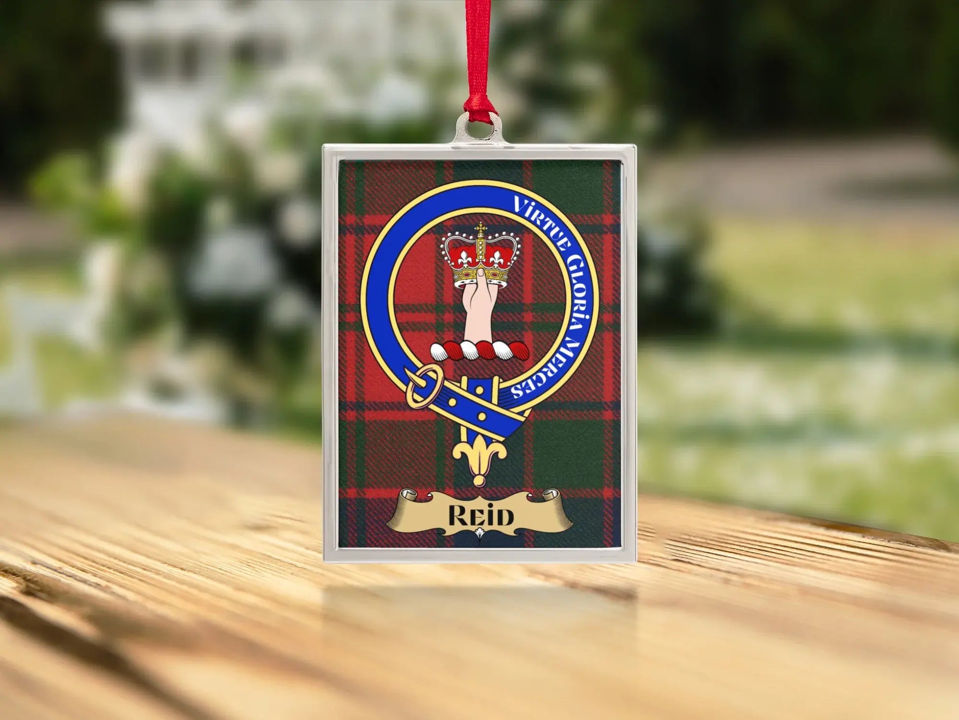 Clan Crest Tartan Badge Personalized Product