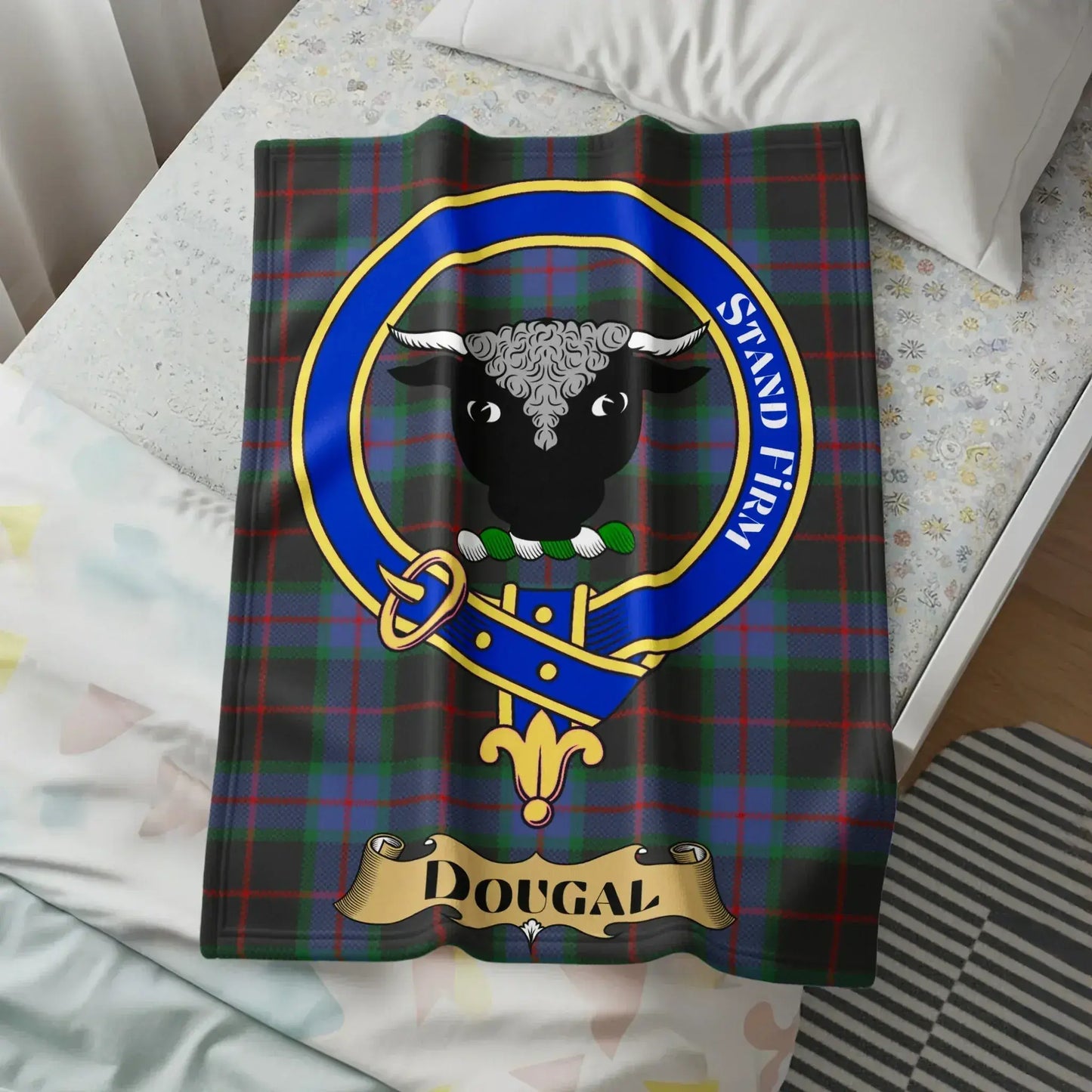 Stand Firm Dougal Tartan Style Blanket product