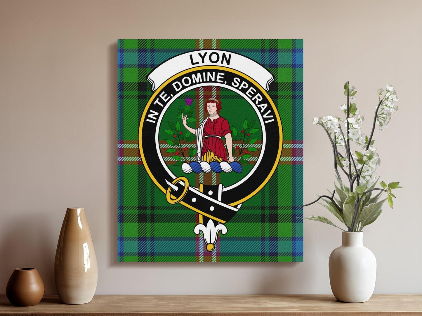 Lyon In Te Domine Speravi Clan Crest product type