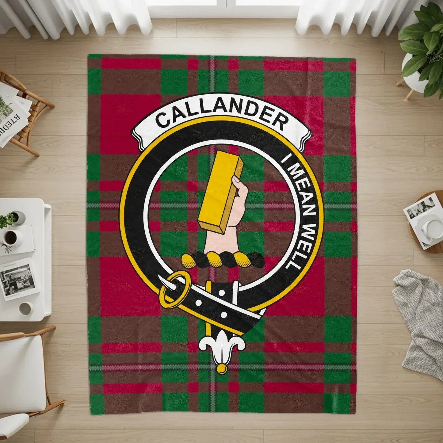 Callander I Mean Well Plaid Design Rug product
