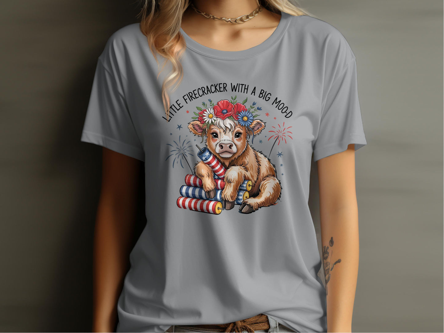 Little Firecracker with a Big Mood T-shirt product type