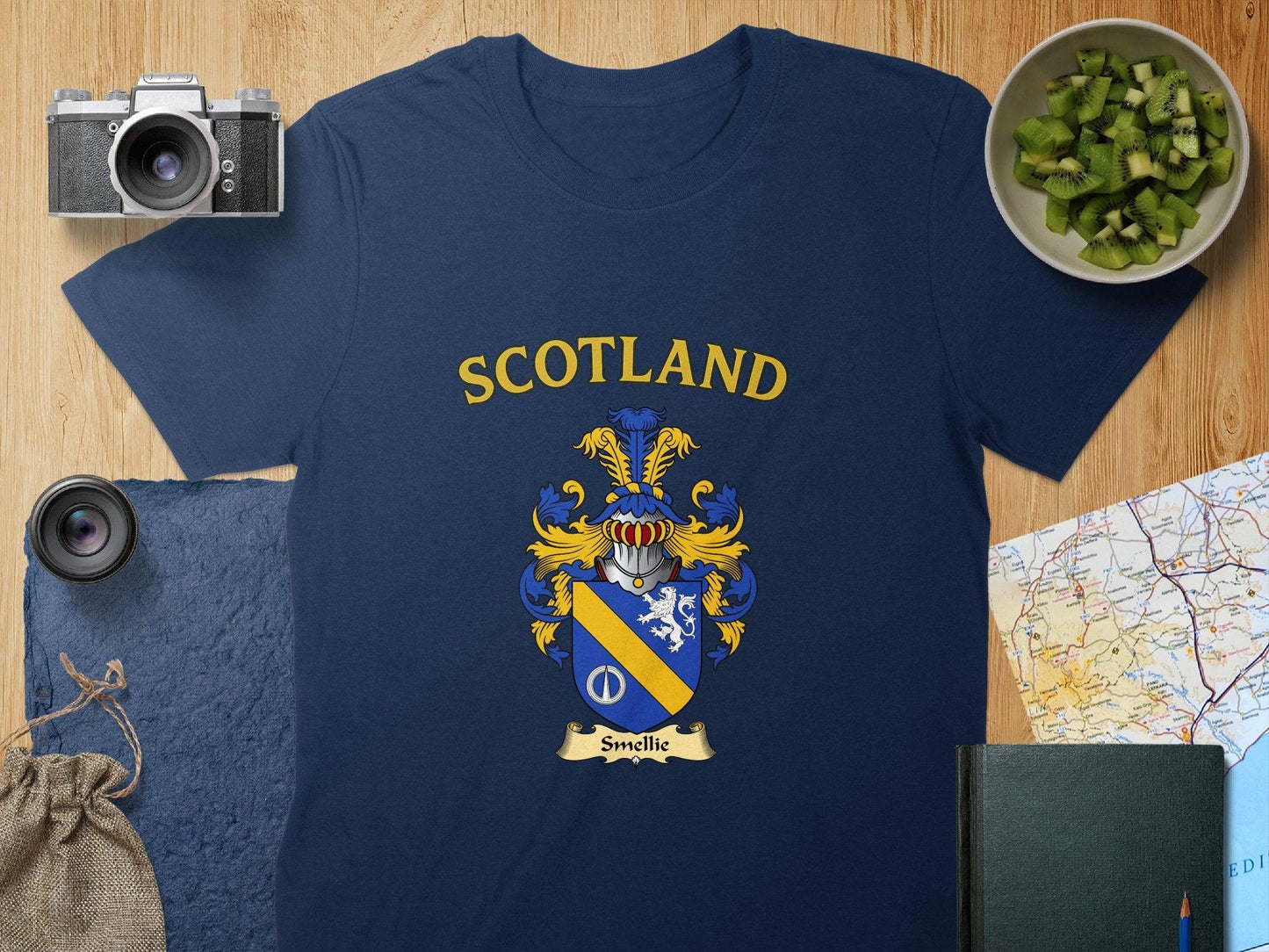 Scotland Family Crest T-Shirt Scottish Heritage product