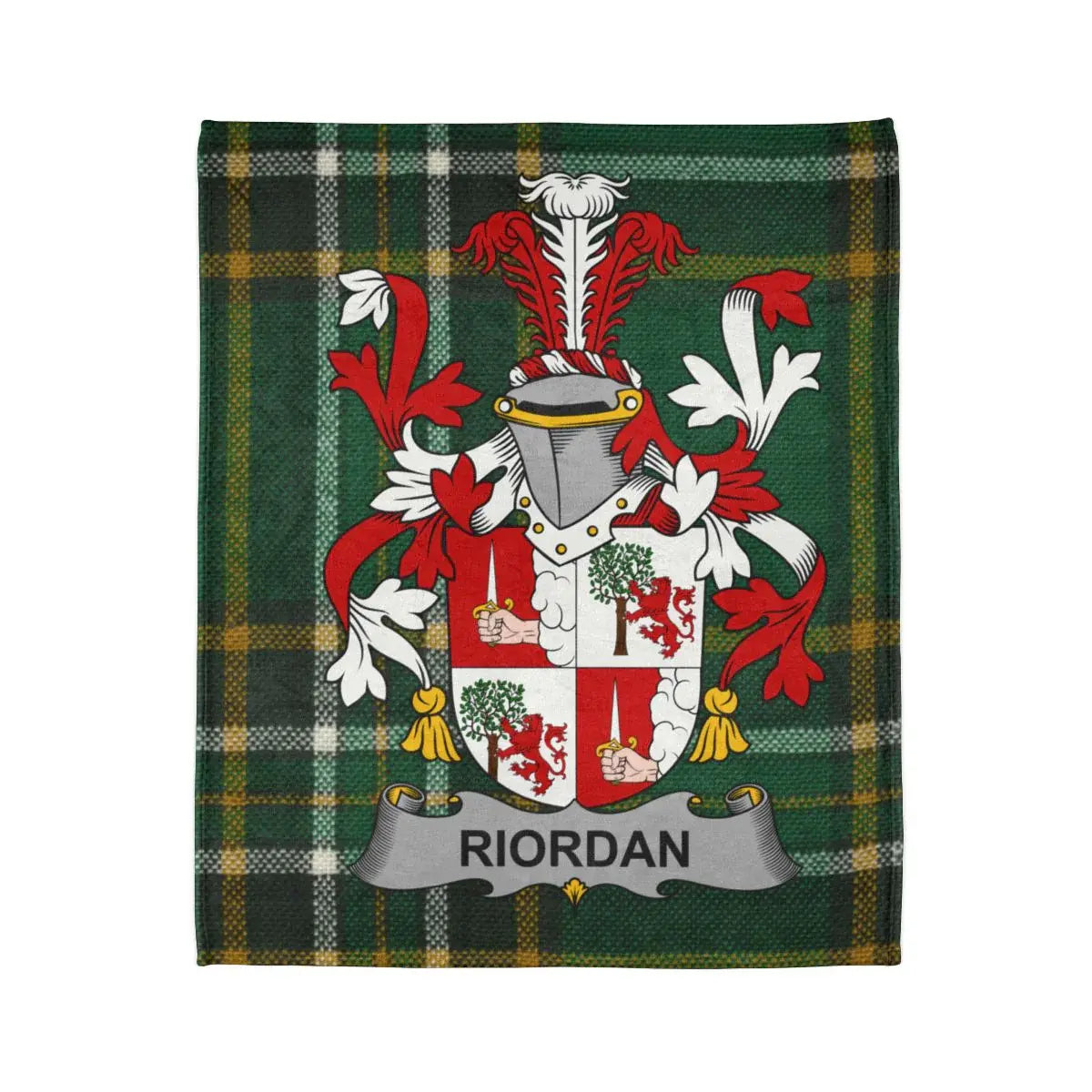 Riordan Family Crest Tartan Blanket product
