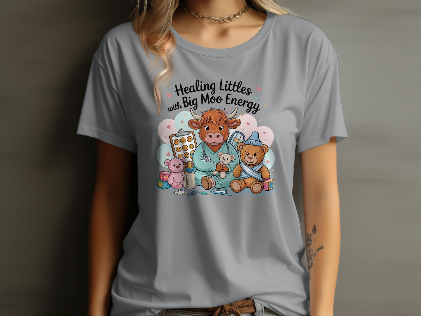 Healing Littles with Big Moo Energy shirt product type