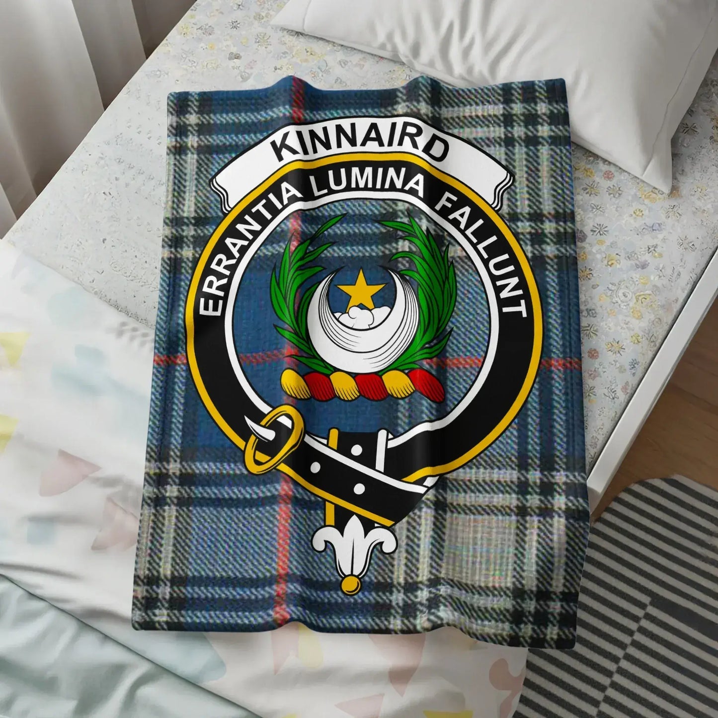 Kinnaird Errantia Lumina Fallunt Crest Blanket product type