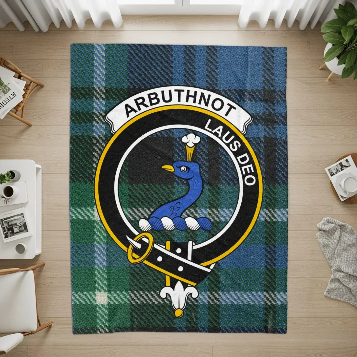 Arbuthnot Laus Deo Decorative Home Rug product