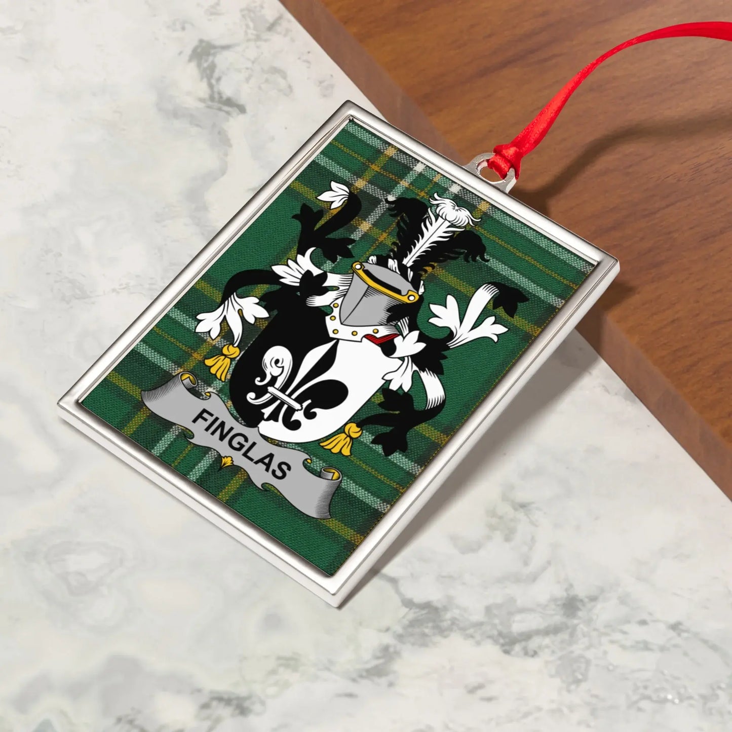 Finglas Personalized Family Crest Plaque product type
