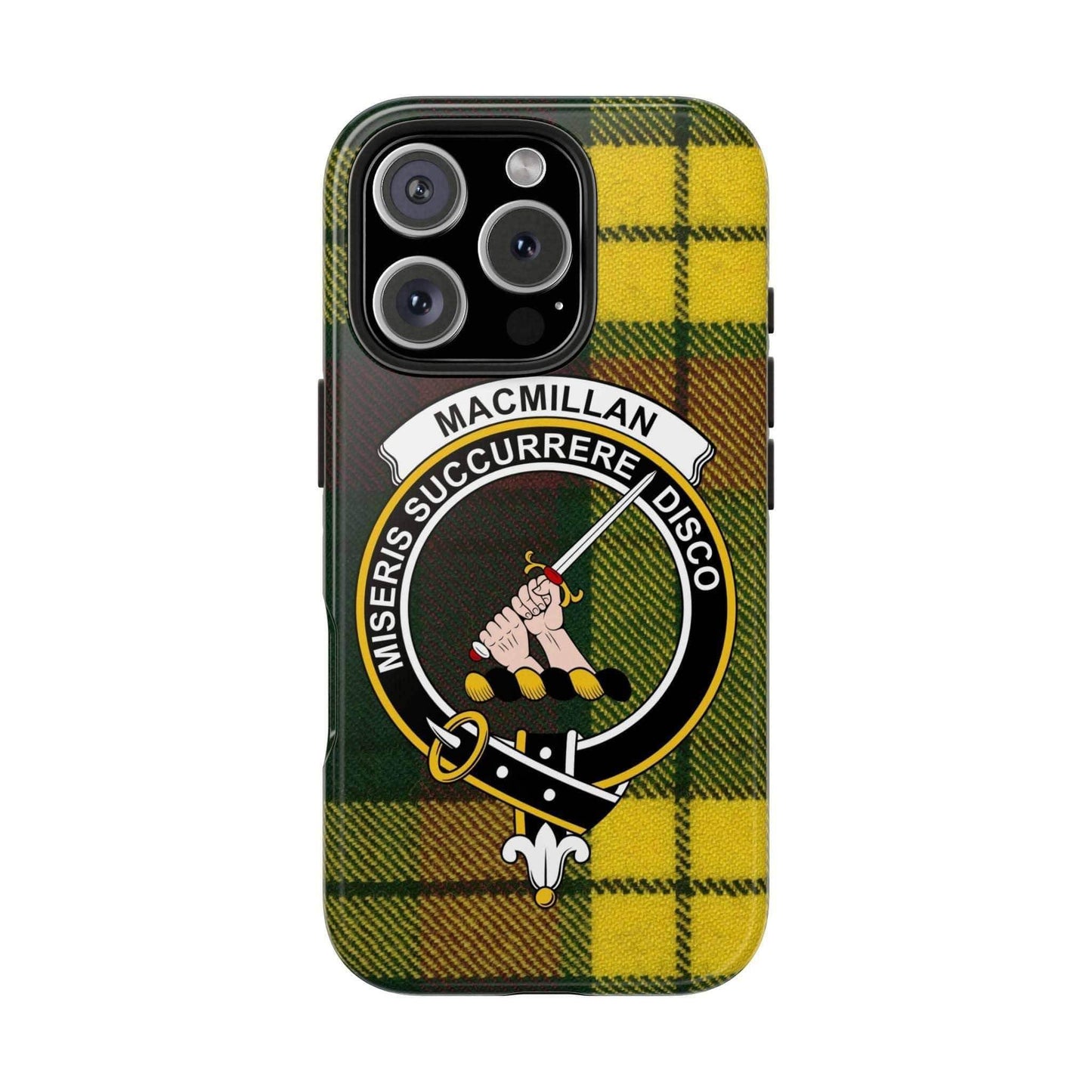 MacMillan Clan Scottish Tartan Cell Phone Case - Celtic Ancestry Gifts