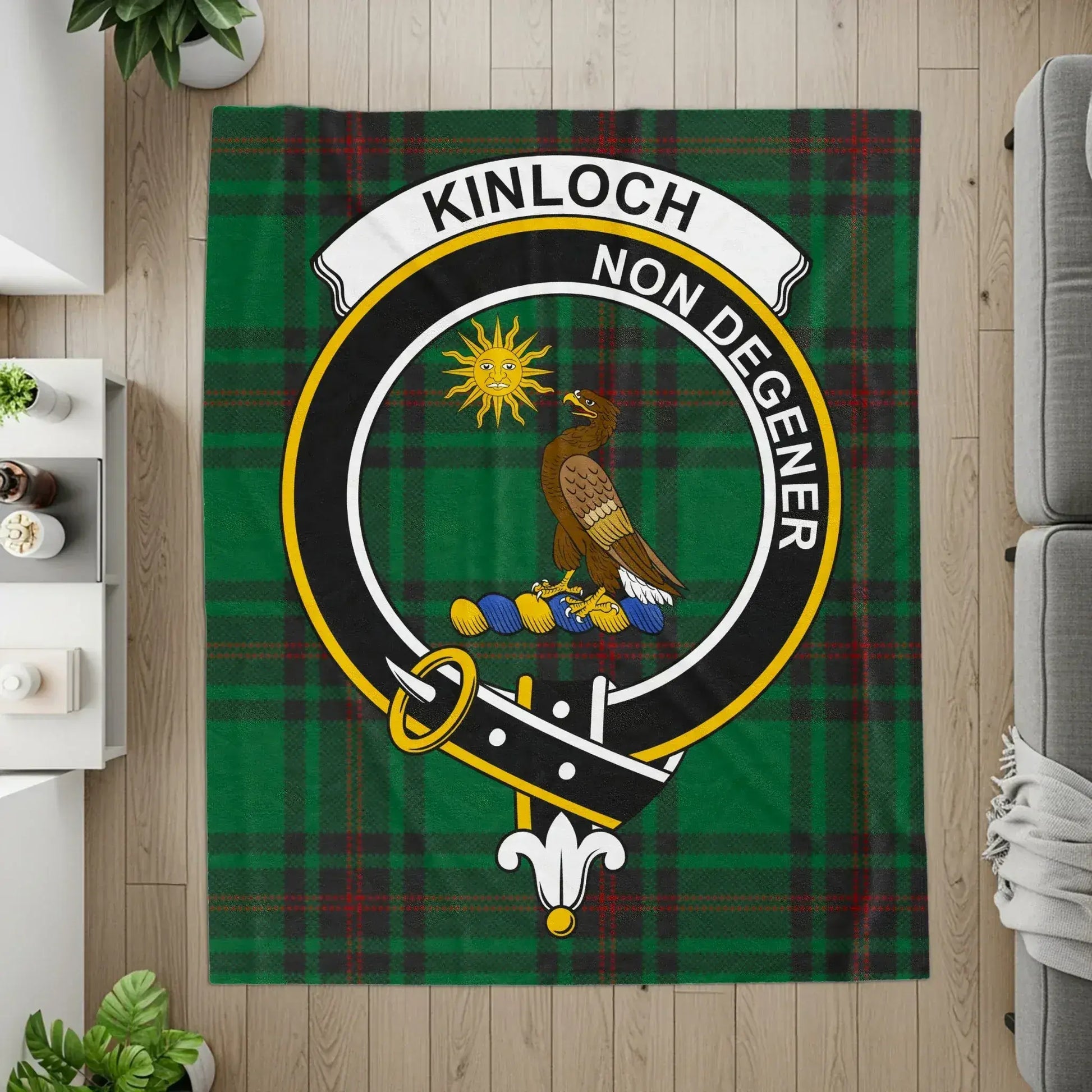Kinloch Non Degener Tartan Blanket product